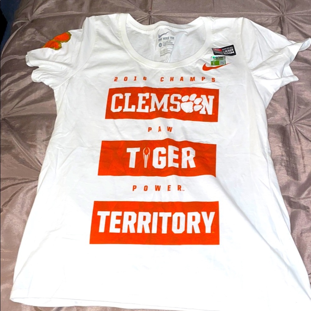 Nike Clemson 2016 Championship Tee Shirt